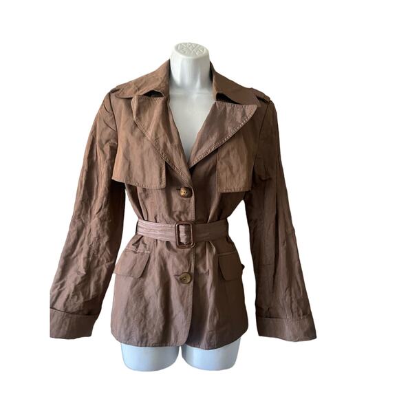 Lafayette 148 Belted Jacket - Picture 1 of 9